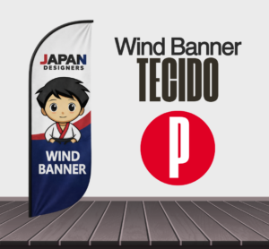 Tecido Wind Banner Refil Japan Designers