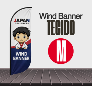 Tecido Wind Banner Refil Japan Designers