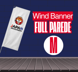 Wind Banner Full Parede Japan Designers