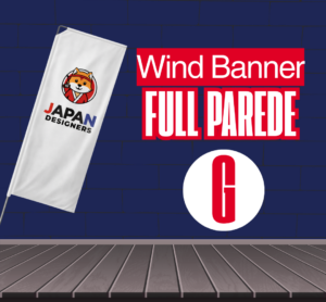 Wind Banner Full Parede Japan Designers