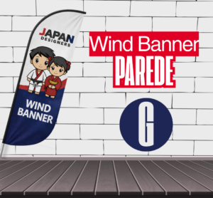 Wind Banner Full Parede Japan Designers