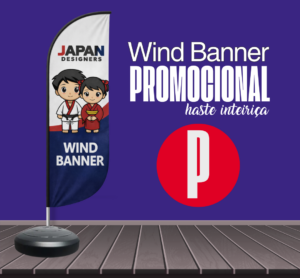 Wind Banner Promocional Japan Designers